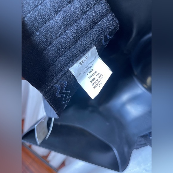 Self Multi-Colored Rhinestone Corset Top - Picture 3 of 4